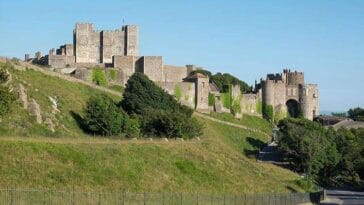 zamek Dover Castle Wielka Brytania