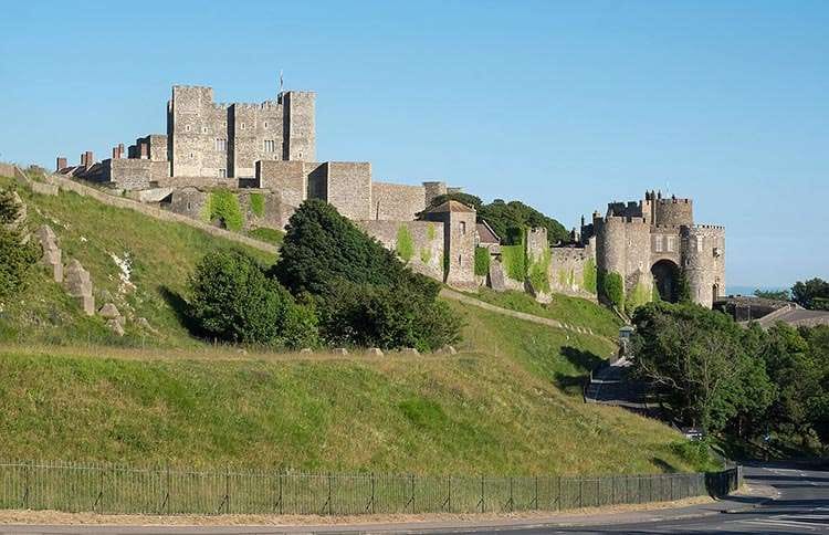 zamek Dover Castle Wielka Brytania