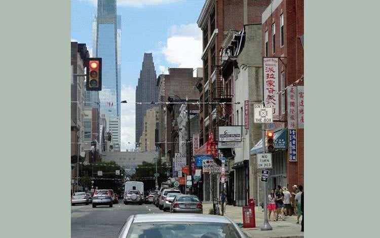 Chinatown w Bostonie Boston USA