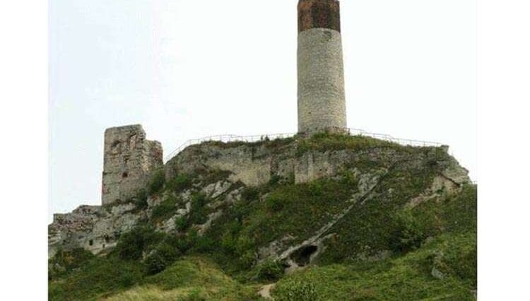 Zamek w Olsztynie województwo śląskie