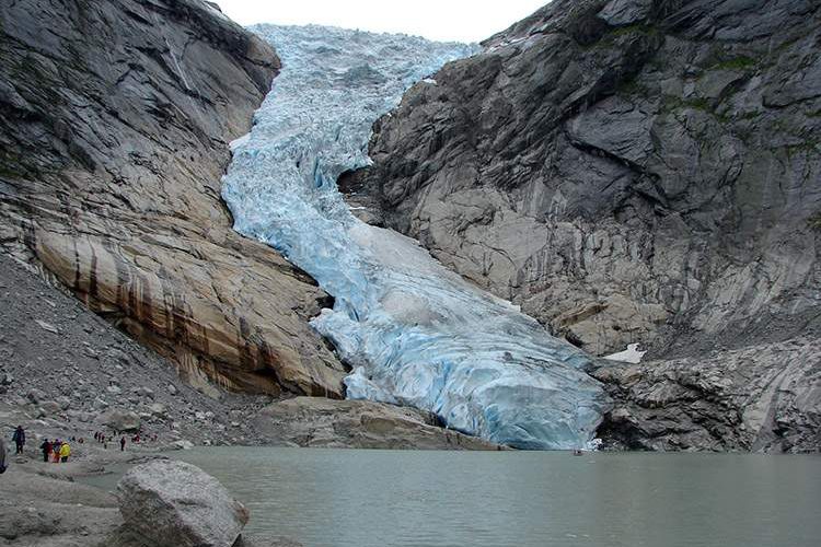 Park Jostedalsbreen i największy lodowiec w Norwegii
