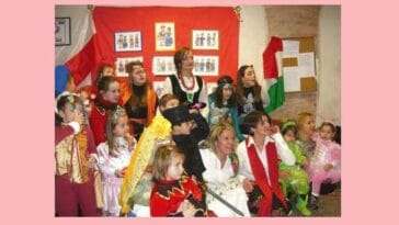 Salerno Włochy polskie stroje ludowe na wesoło