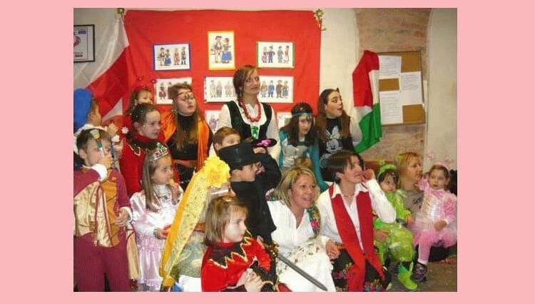 Salerno Włochy polskie stroje ludowe na wesoło