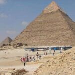 faraon Chefren piramida Chefrena Giza