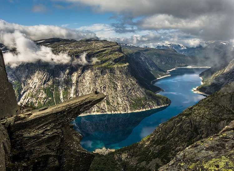 Trolltunga wycieczka język Trolla ciekawostki Norwegia