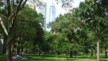 Battery Park Manhattan Nowy Jork USA ciekawostki