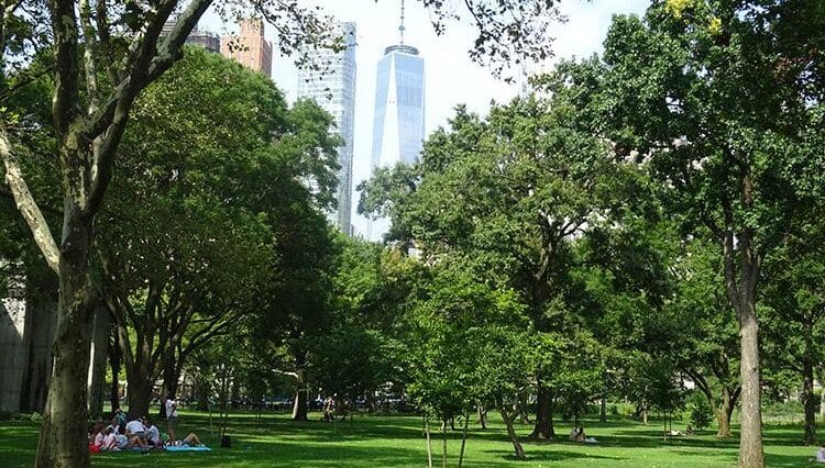 Battery Park Manhattan Nowy Jork USA ciekawostki