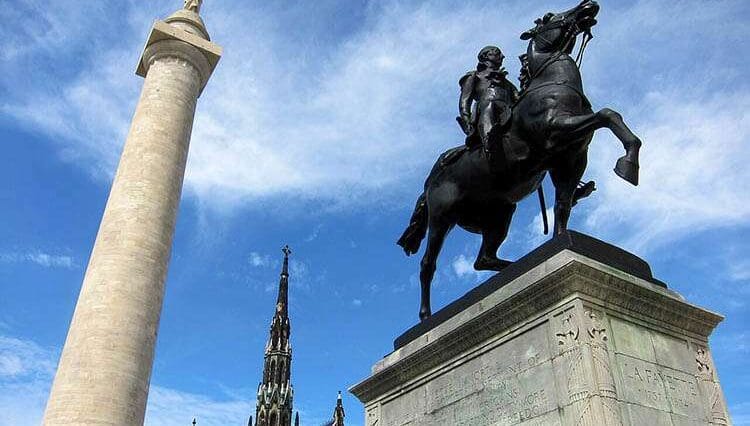 pomnik miasto Baltimore ciekawostki atrakcje