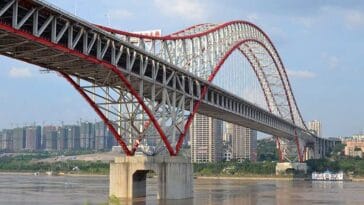 Most Chaotianmen Chiny ciekawostki mosty