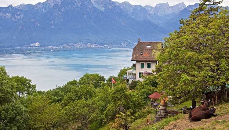 Montreux ciekawostki atrakcje Szwajcaria Jezioro Genewskie