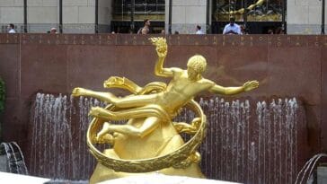 Rockefeller Center rzeźba Nowy Jork