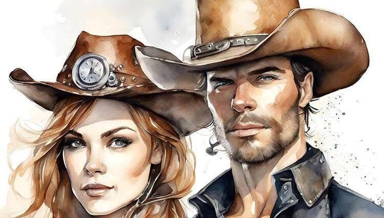 nagi kowboj Times Square Nowy Jork