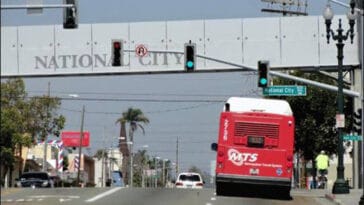 miasto National City Kalifornia USA