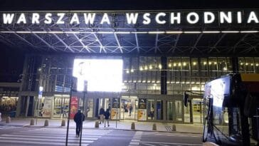 dworzec kolejowy Warszawa Wschodnia ciekawostki