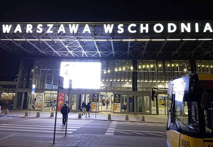 dworzec kolejowy Warszawa Wschodnia ciekawostki