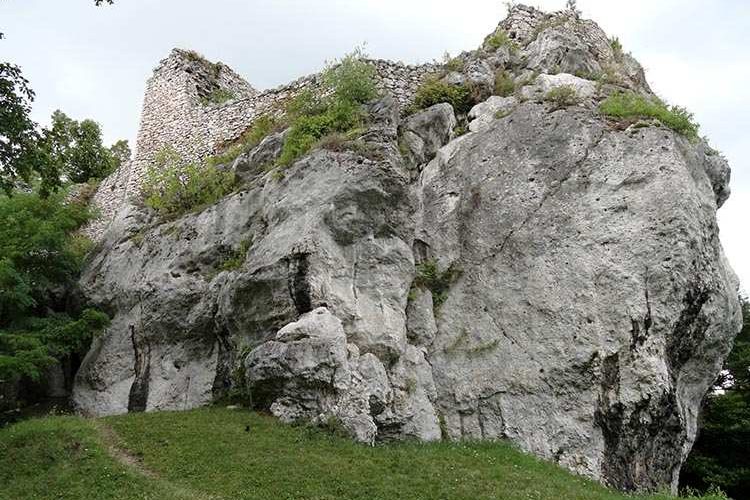 Zamek Bąkowiec koło Morska