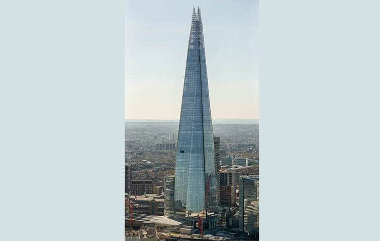 Londyn wieżowiec Shard London Bridge Londyn