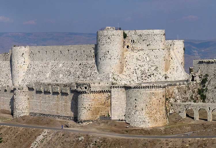 Krak des Chevaliers Twierdza Rycerzy Syria ciekawostki atrakcje zabytki