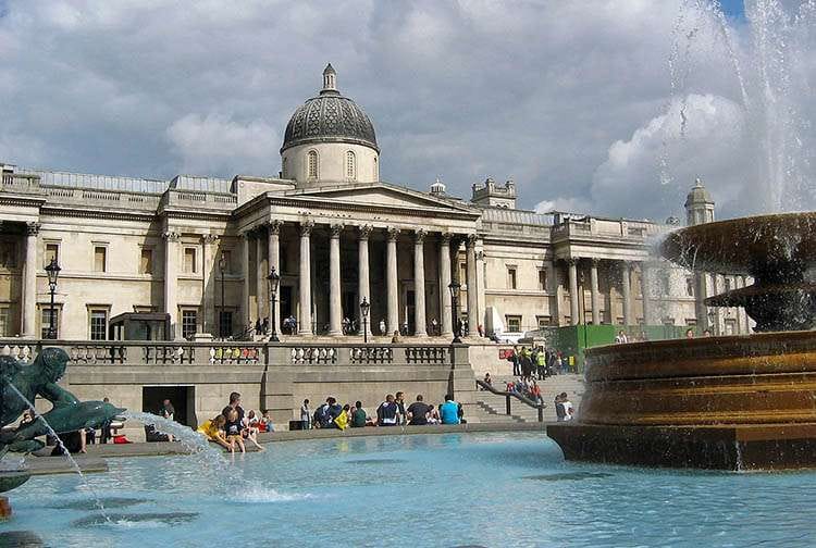 Londyn National Gallery w Londynie