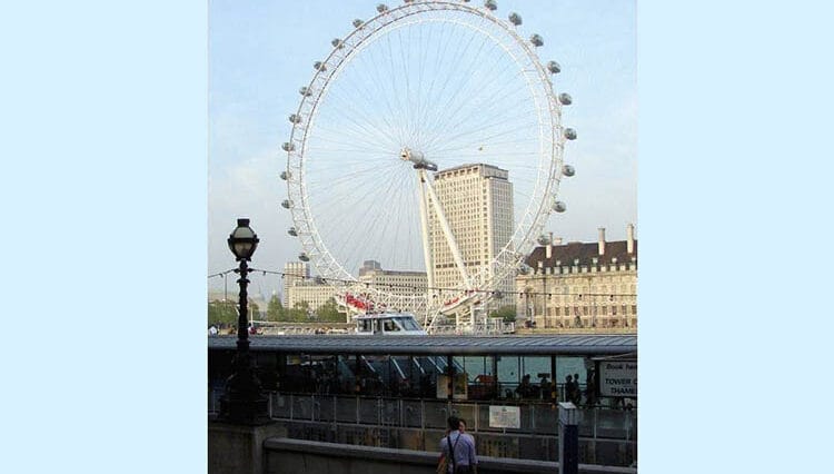 London Eye karuzela Londyn