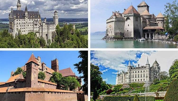 najpiękniejsze zamki Europy Polska Europa