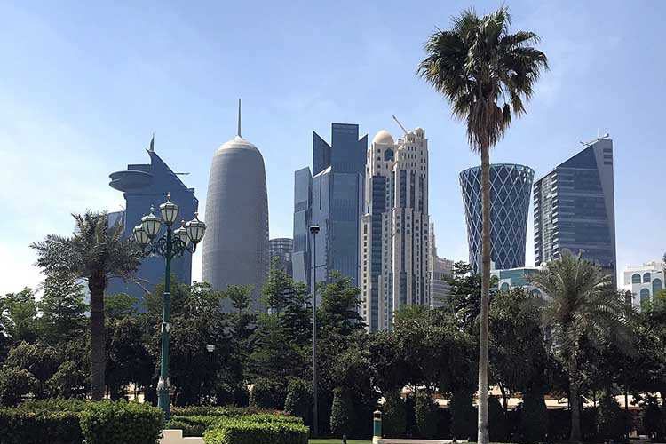 Doha, największe miasto Kataru