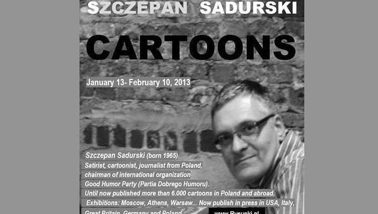 Sadurski Cartoons Nowy Jork New York City