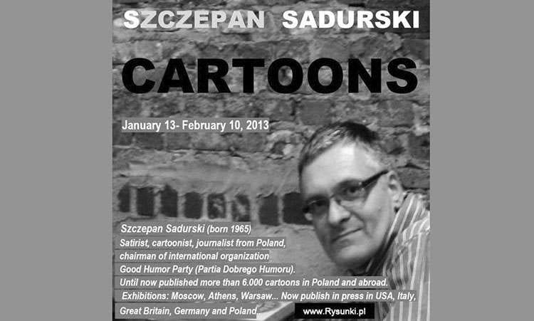 Sadurski Cartoons Nowy Jork New York City