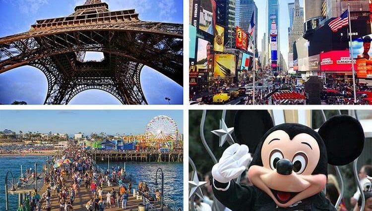 najczęściej fotografowane miejsca świata