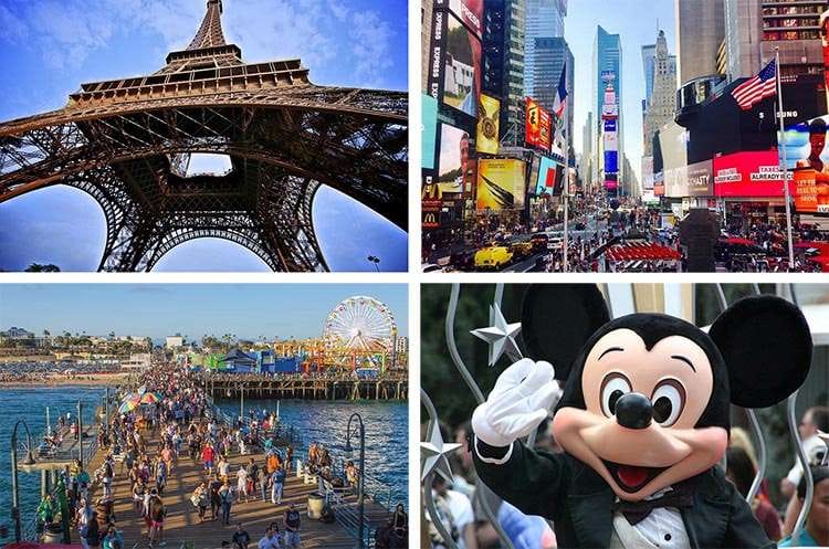 najczęściej fotografowane miejsca świata