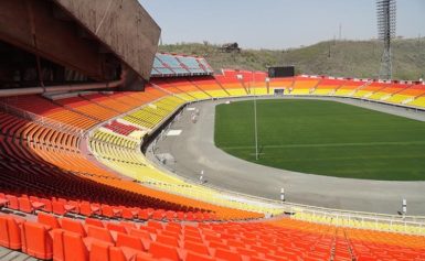 Stadion Hrazdan w Erywaniu, Armenia