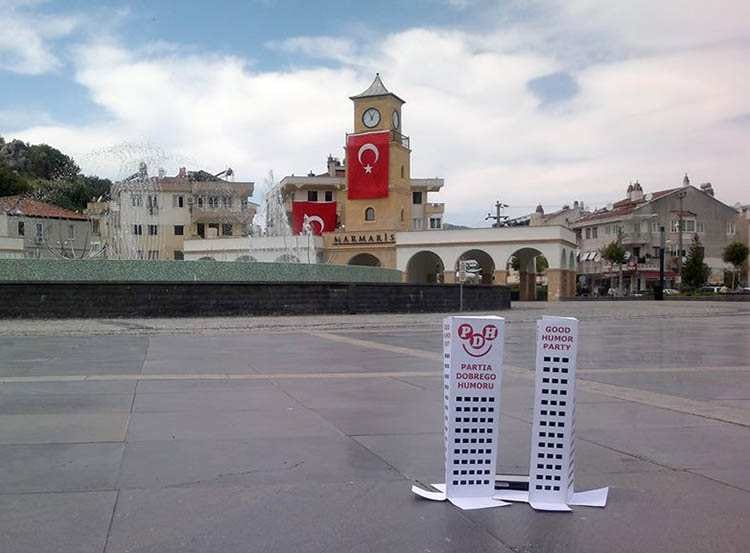 miasto Marmaris Turcja ciekawostki Wesoły Wieżowiec