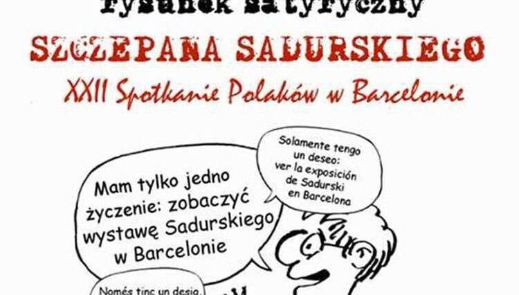 humor polski w Barcelonie Szczepan Sadurski
