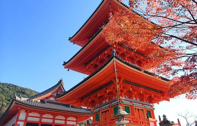 najpiękniejsze miasta Kioto Japonia