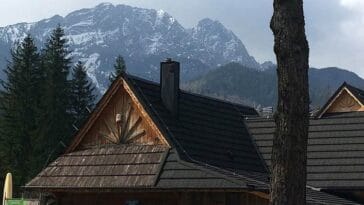 dzielnice miasta Zakopane Giewont chaty góralskie