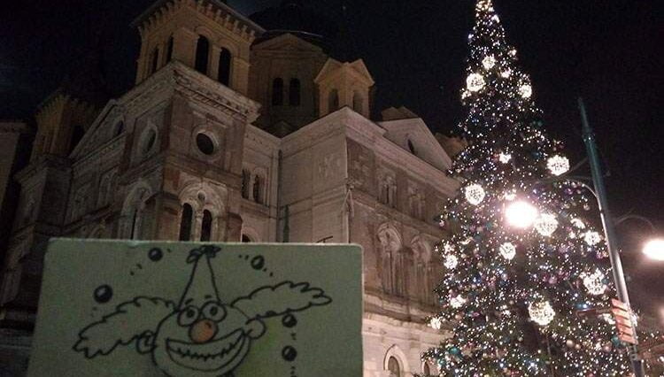 wigilia firmowa atrakcje karykaturzysta karykatury