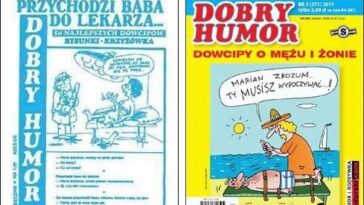 Dobry Humor miesięcznik Wydawnictwo Superpress dowcipy Przychodzi baba do lekarza