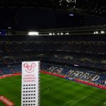 Estadio Santiago Bernabeu Madryt Hiszpania Spain