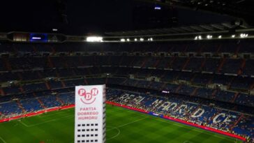 Estadio Santiago Bernabeu Madryt Hiszpania Spain