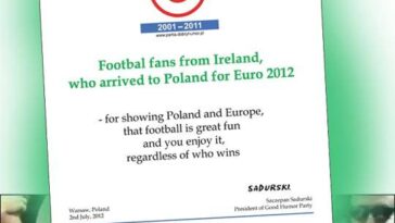 Euro piłka nożna kibice Irlandii