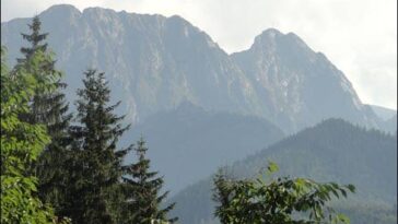 Giewont góra w Tatrach Tatry