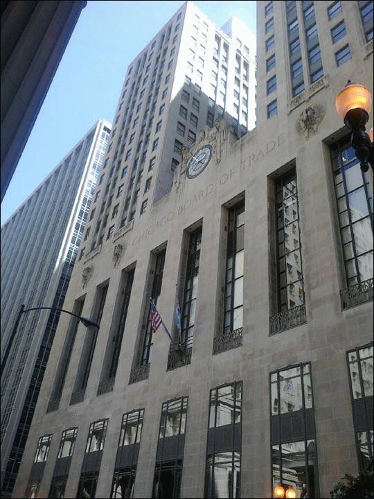 chicagowska giełda budynek gmach siedziba