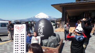 Hakone Owakudani Japan Japonia góra Fuji wulkan