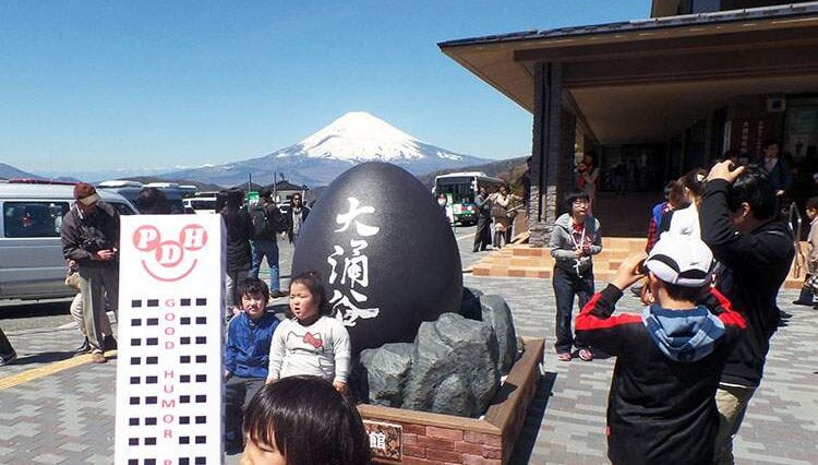 Hakone Owakudani Japan Japonia góra Fuji wulkan