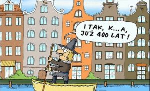 Kanały Amsterdamu mają 400 lat