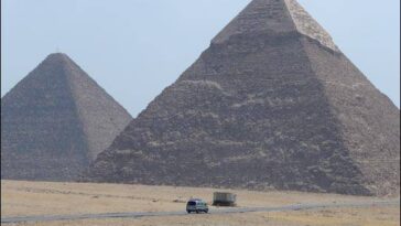 Egipt faraoni piramidy egipskie piramida Giza