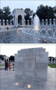 Pomnik II Wojny Światowej Waszyngton USA ciekawostki World War Memorial w Waszyngtonie