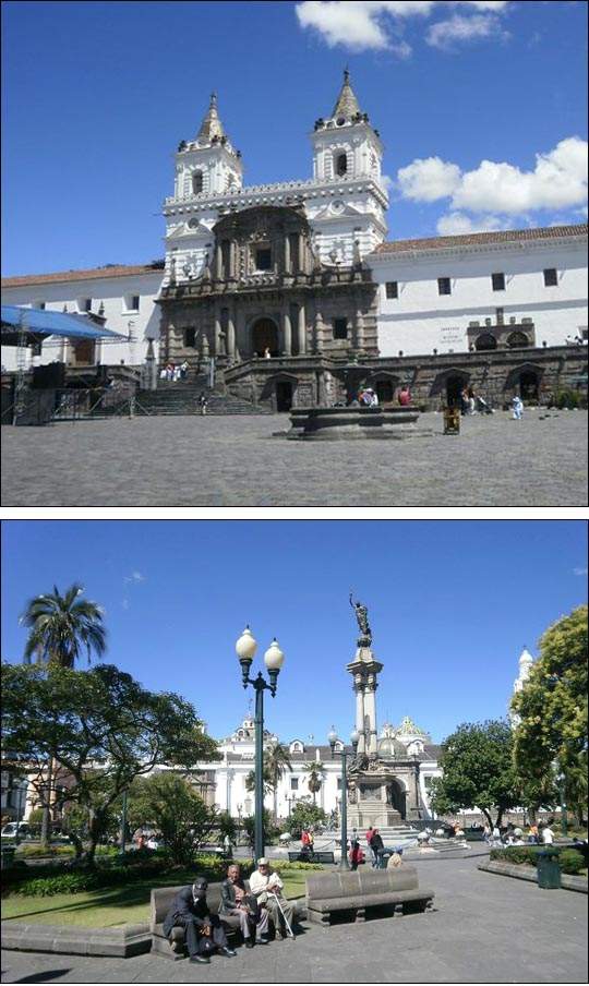 miasto Quito ciekawostki stolica Ekwadoru Ekwador atrakcje zabytki