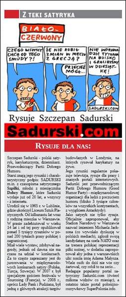 rysunek Szczepan Sadurski The Polish Observer
