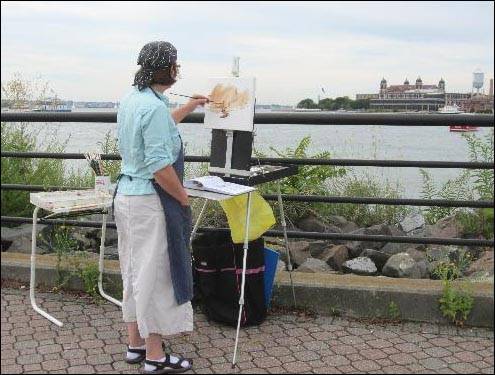 malarz artysta obrazy malowanie plener malarski